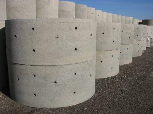 Кольца колодца бетонные