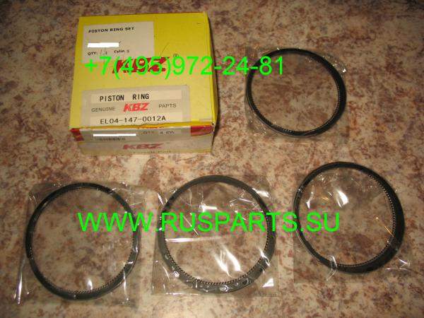 Кольца поршневые для двигателя Komatsu 3D88/ 4D88