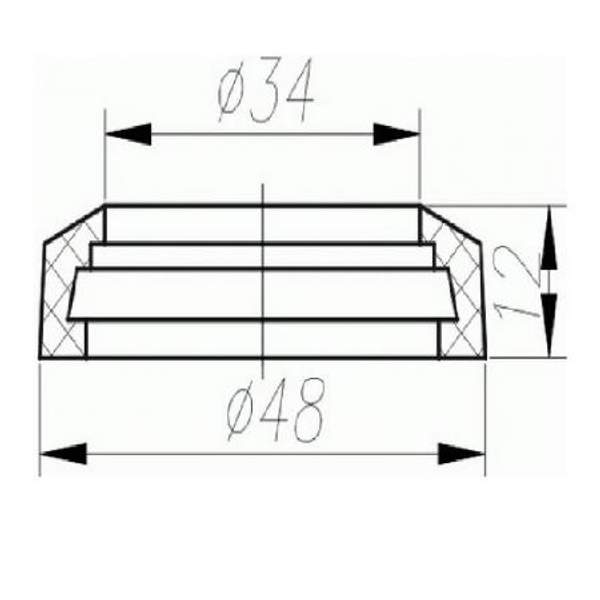 Кольцо КУ ГОСТ 38-72