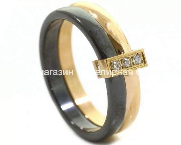 Кольцо с керамикой F464277907280