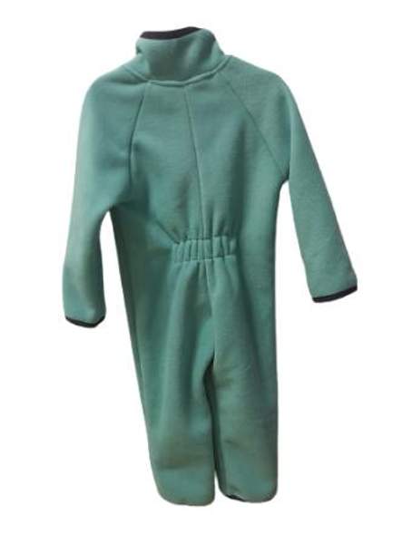 Комбинезон из флиса детский зеленый (размеры 104,110,116,122)