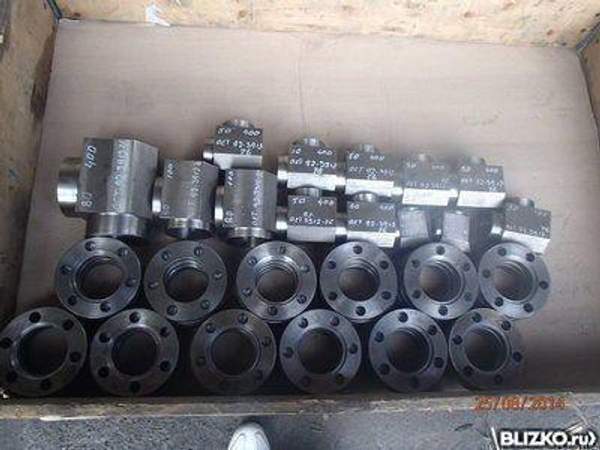 Комбинированный угольник Ру до 100 МПа ОСТ 26-01-26-82