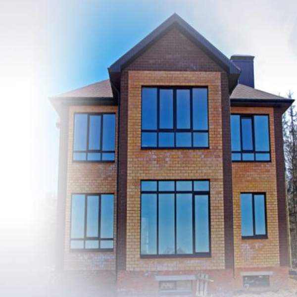 Комплексное остекление пригородного дома