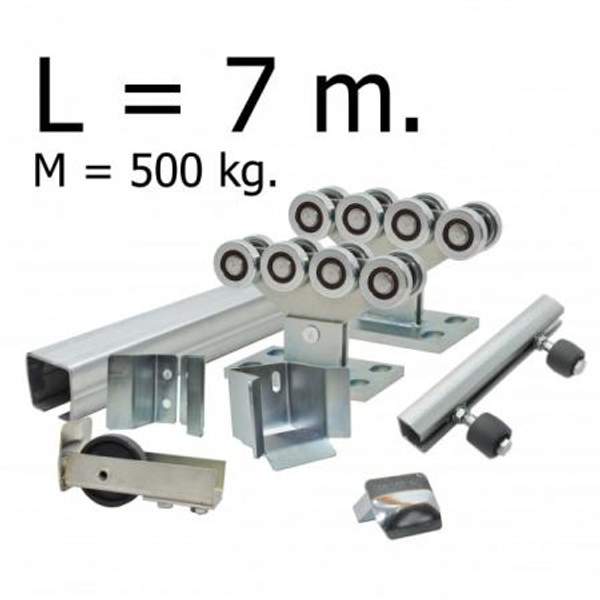 Комплект для откатных ворот РОЛТЭК ЭКО до 500 кг - 7 м