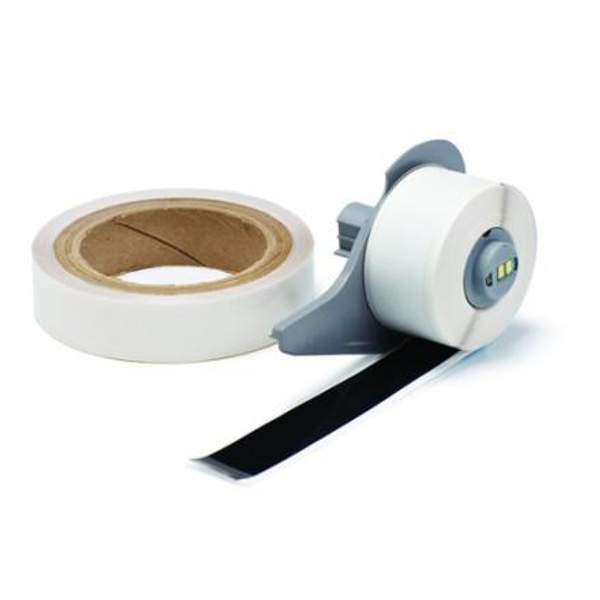 Комплект для создания напольной маркировки. Включает: 1 рулон полиэстера B-483 (MondoBondo), 1 рулон ламинационной пленки B-634. Размер 25мм/15.24м, цвет черный