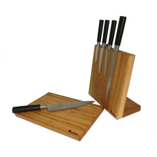 Комплект магнитная подставка с разделочной доской Woodinhome KS002LSONKIT