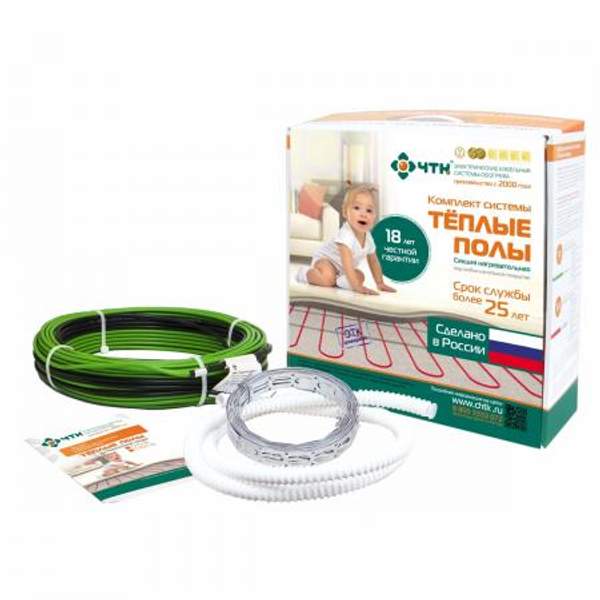 Комплект тёплого пола Чуваштеплокабель КСНТ-18 - 1593 Вт