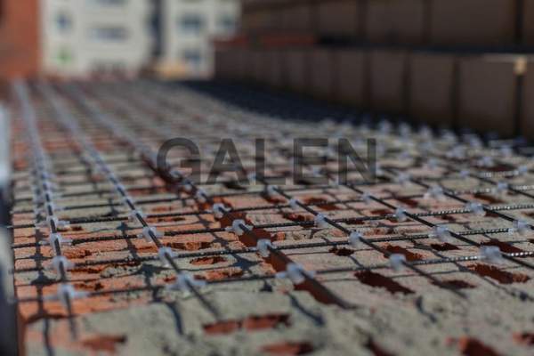 Композитная базальтопластиковая кладочная сетка «ROCKMESH», диаметр ячейки 50х50 мм!