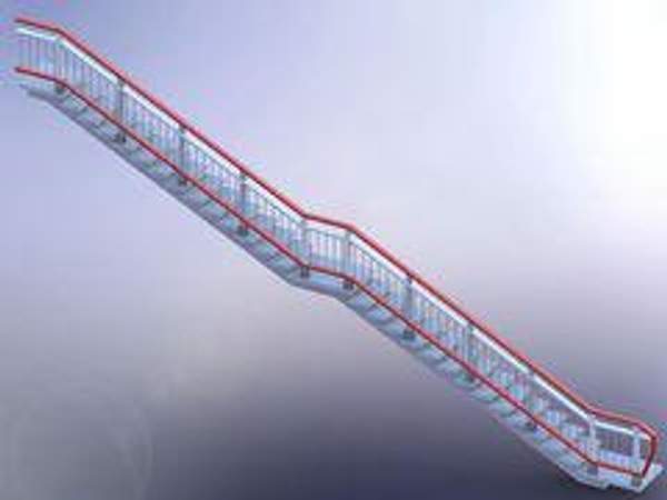 Композитный лестничный сход