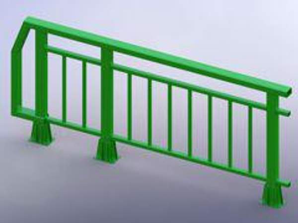 Композитное перильное ограждение №1