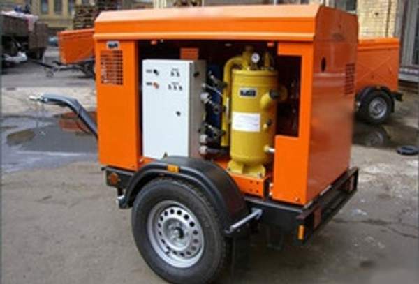 Компрессор дизельный ПВ8/0,7 (на шасси)