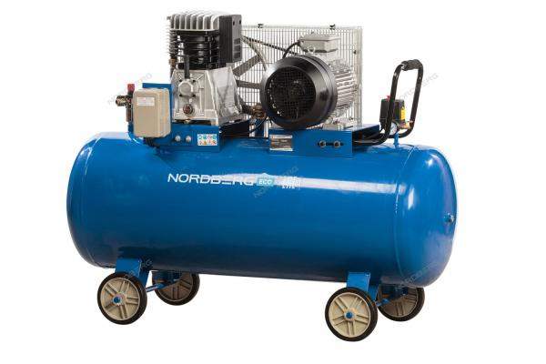 Компрессор поршневой с ременной передачей 380В, ресив. 300л, 810л/мин