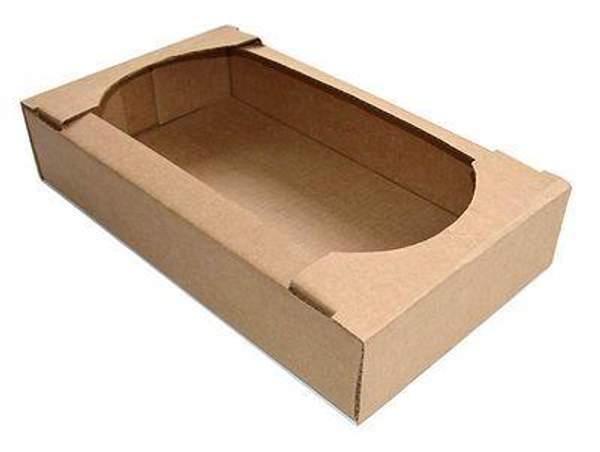 Кондитерский лоток "телевизор" 370х255х100 мм, Т-23 бурый