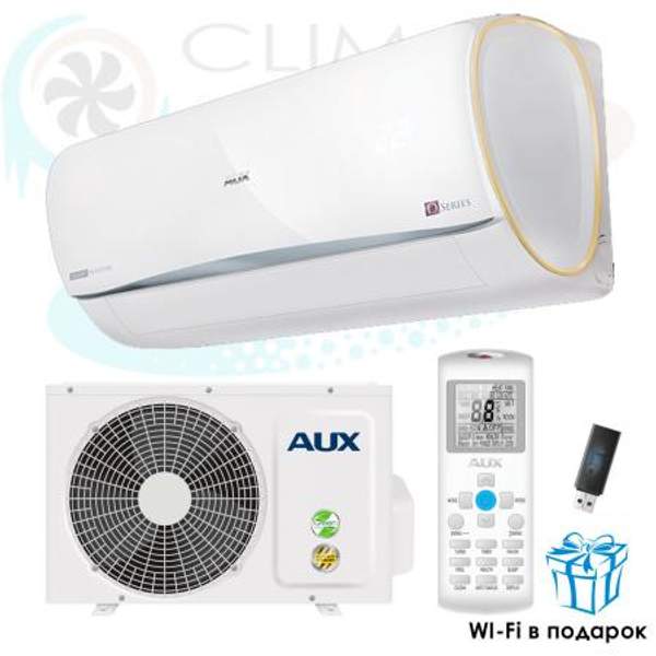 Кондиционер Aux DE GOLD inverter ASW-H09A4 DE-R1DI (до 30м2)