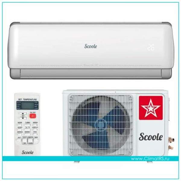 Кондиционер инверторный Scoole SPI5-12H DC (до 40 м²)