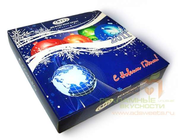 Конфеты «Комильфо» с фирменной символикой вашей компании