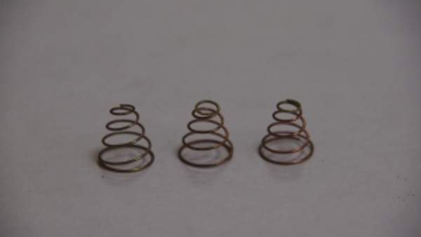 Конические пружины.
