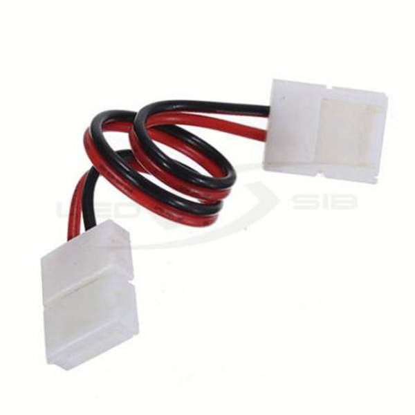 Коннектор 2-х сторонний LS с защёлками для одноцветных СД лент шириной 8 мм,165х14.5х5 мм 2PIN