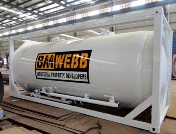 Контейне-цистерна 21куб.м. тип Т6 для перевозки цемента