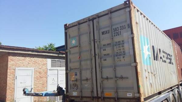 Контейнер 20 футов бу дешево