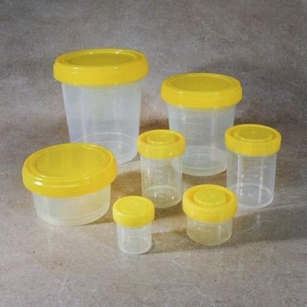 Контейнер д/отбора, транспортировки и хранения биологич.материалов (д/гистологии), 1000 мл с завинч. крыш., с дел., н/стер., п/п