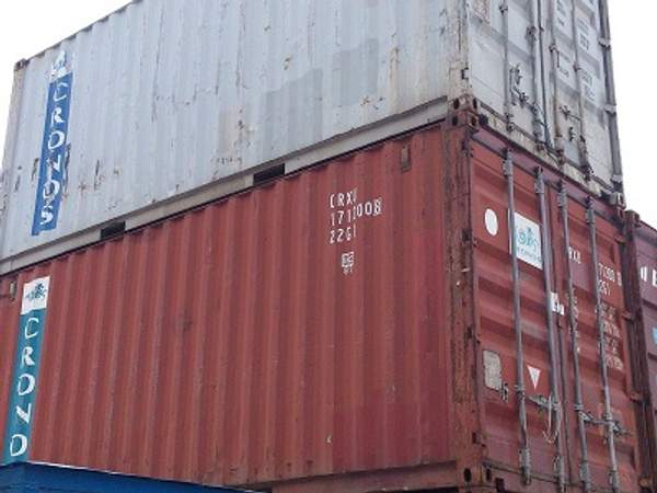 Контейнер морской 20 футов металлический