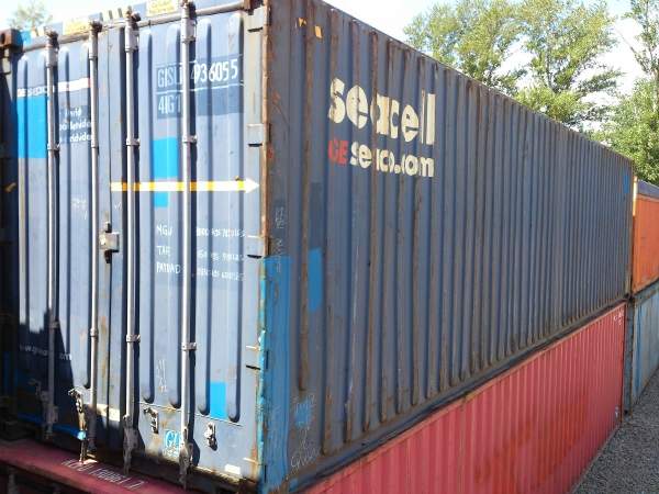 Контейнер морской 40 футов HC sea 30 европаллет широкий