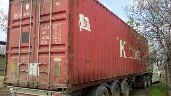 Контейнер морской 40 футов металлический, доставка в Ставрополь