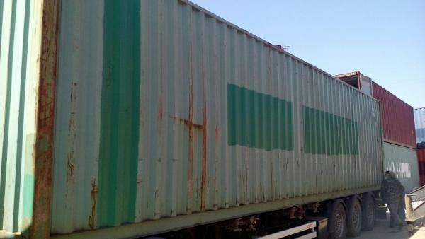 Контейнер морской 40 футов высокий