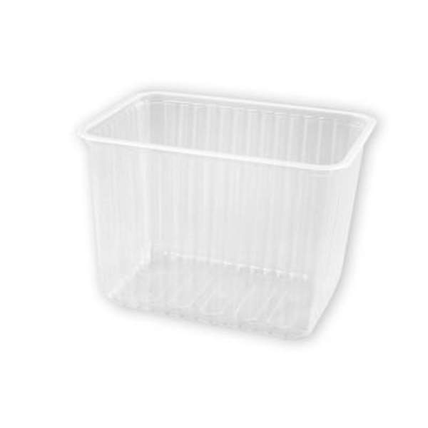 Контейнер одноразовый прямоугольный низкий 2л КР-179 50/500