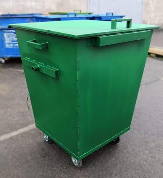 Контейнер ТБО 0,75 м3 с еврозахватом