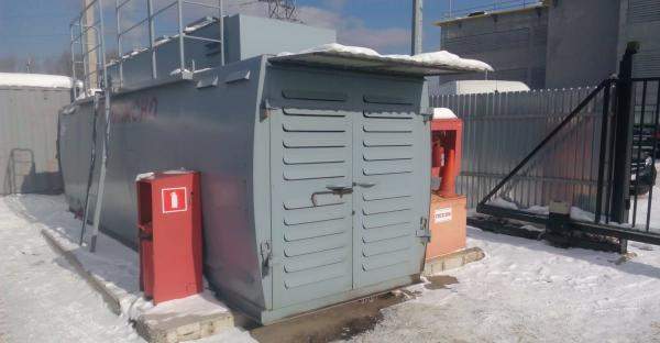 Контейнерная АЗС в исполнении Север