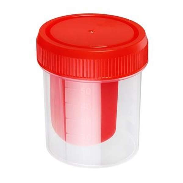 Контейнеры для сбора анализов 60мл с ложкой нестерильные