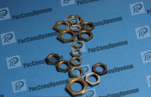 Контргайка стальная ГОСТ 8968-75, из наличия.