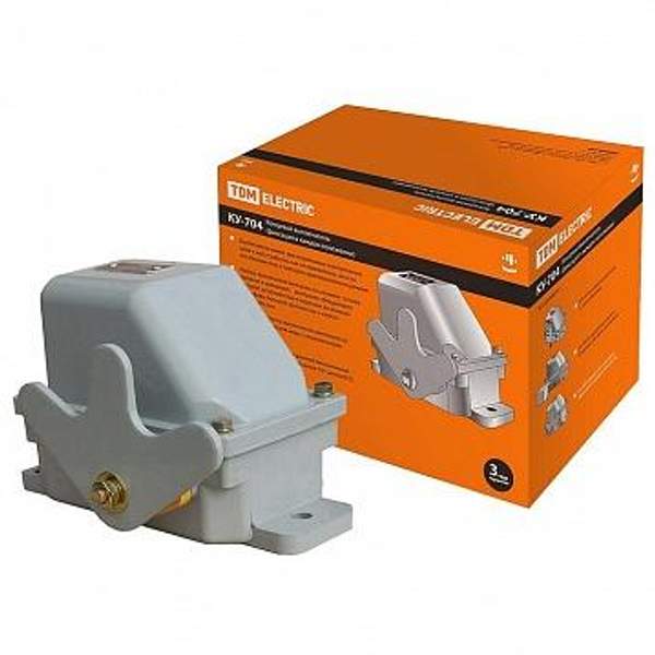 Концевой выключатель КУ-704 У1 фиксация в каждом положении 10А 380В IP44 | код. SQ0732-0021 | TDM