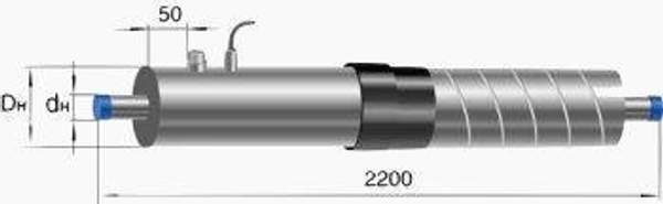 Концевые элементы ППУ в оцинкованной оболочке