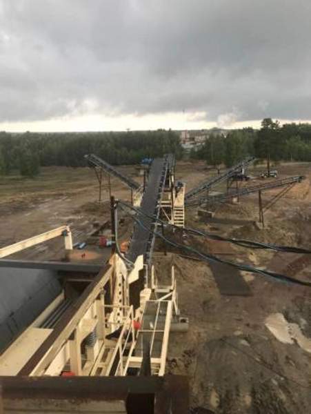 Конвейер ленточный КЛ 1000 мм х 20 м.