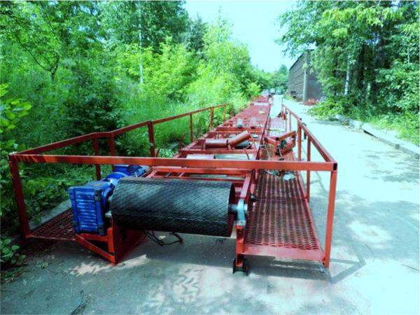 Конвейер ленточный КЛ 1200 мм х 25 м.