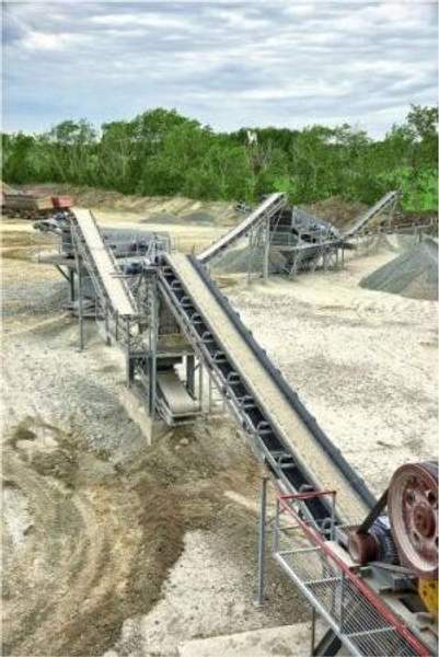 Конвейер ленточный КЛ 800 мм х 15 м.