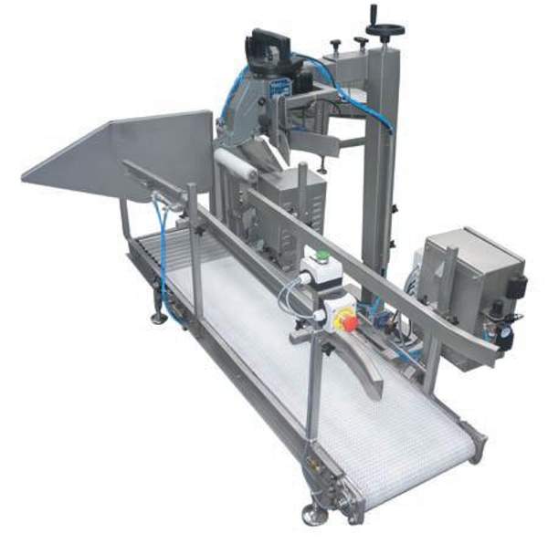 Конвейер с возможностью зашивания мешков