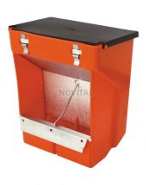 Кормушка для кролика бункерная двухсекционная