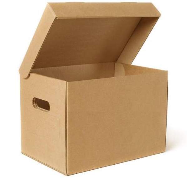 Короб №9 архивный А4 330х230х230 мм, Т-24 бурый