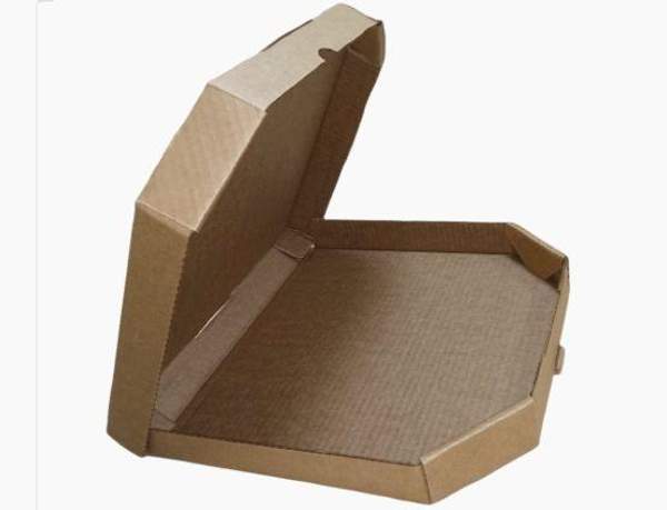 Коробка для пиццы (для пирога) 420х420х45 мм, Т-23 бурый