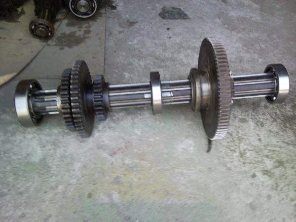 Коробка скоростей 6Р13 (4 вала в сборе)