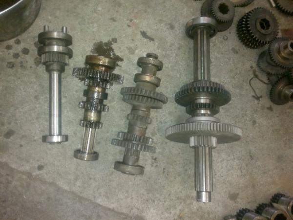 Коробка скоростей 6Т13 (4 вала в сборе)