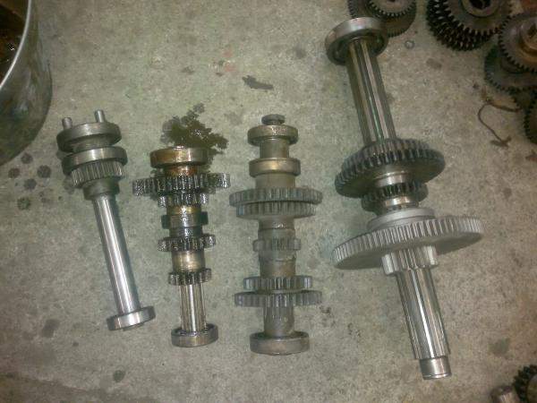 Коробка скоростей ВМ-127 (4 вала в сборе)