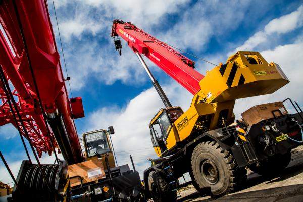 Короткобазный кран Palfinger Sany SRC750C