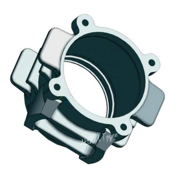 Корпус буксы с лабиринтом 100.10.020Сб