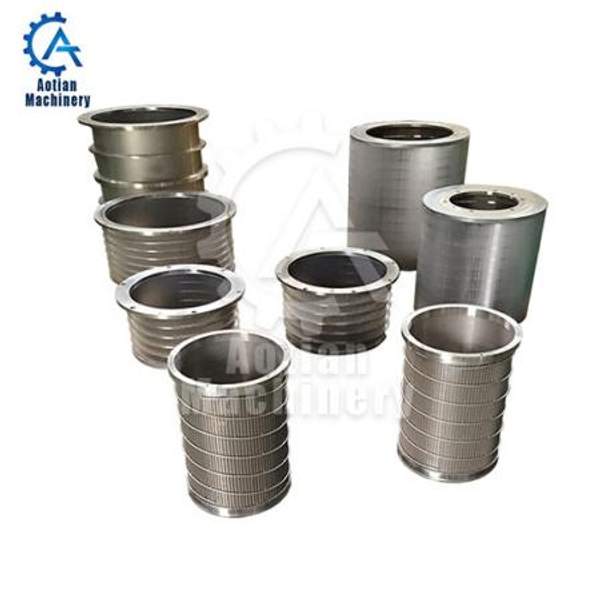 Корзина экрана и пластина экрана Использование бумажной фабрики