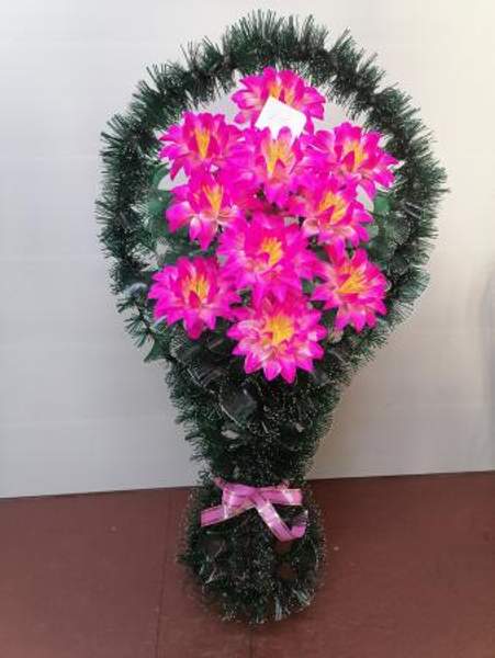 Корзина ритуальная "Снегурочка"